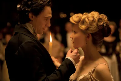 Mia Wasikowska Tom Abstract Wallpaper 4K 2880x1920 Hd, Desktop, Wallpaper, Featuring, Mia, Wasikowska, And, Tom, Hiddleston, Romantic, Scene, Movie, Brown, Orange, Landscape, QHD