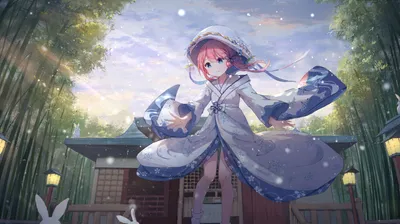 Serene Anime Wallpaper Abstract Wallpaper 4K 1920x1077 Anime, 1920x1077, White, Gray, Ultrawide, Full HD