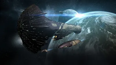 Spaceship Space Video Wallpaper 4K, Space category