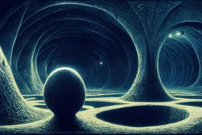 Forbidden Maze Abstract Abstract Wallpaper 4K 2304x1536 The, Forbidden, Maze, Gray, Landscape, Full HD