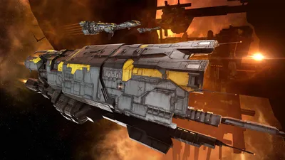 Golden Spaceship Wallpaper Space Wallpaper 4K 1920x1080 Spaceship, Space, Video, Game, Eve, Online, Hd, Desktop, Brown, Orange, Ultrawide, Full HD