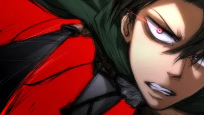 Misty Levi Wallpaper Abstract Wallpaper 4K 3840x2160 Hd, Desktop, Wallpaper, Featuring, Levi, Ackerman, From, The, Anime, Attack, Titan, Showcasing, Red, Ultrawide, 4K