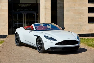Radiant White Wallpaper World Wallpaper 4K 4096x2731 White, Aston, Martin, Db11, Cabriolet, Grand, Tourer, With, Red, Interior, Parked, Front, Gray, Landscape, 4K