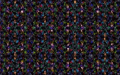 Abstract Pattern Vibrant Wallpaper 4K, Abstract category