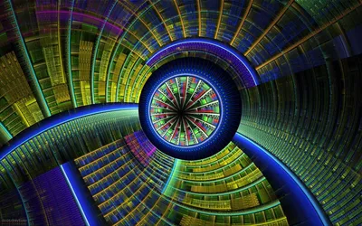 Abstract Vibrant Colors Swirling Technology Wallpaper 4K 1920x1200 An, Abstract, Hd, Pc, Desktop, Wallpaper, Featuring, Vibrant, Colors, Intricate, Swirling, Patterns, Brown, Orange, Ultrawide, Full HD