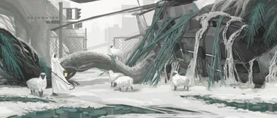 Anime 4000x1714 Abstract Abstract Wallpaper 4K 4000x1714 Anime, 4000x1714, White, Ultrawide, 4k