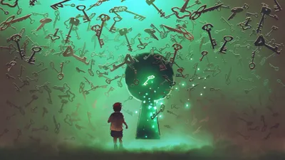 Key Fantasy Child Fantasy Wallpaper 4K 4000x2250 Key, Fantasy, Child, Hd, Desktop, Wallpaper, Background, Brown, Gray, Orange, Ultrawide, 4k