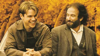Matt Damon Robin Williams Abstract Wallpaper 4K 2250x1266 Matt, Damon, Robin, Williams, Movie, Good, Will, Hunting, Desktop, Orange, Ultrawide, Full HD