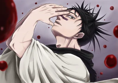 Bold Black Wallpaper Black/Dark Wallpaper 4K 2668x1880 Black, Hair, Choso, Jujutsu, Kaisen, Anime, Desktop, White, Landscape, QHD