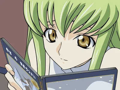 Calm Anime Wallpaper Technology Wallpaper 4K 2000x1500 Hd, Anime, Desktop, Wallpaper, Featuring, C.c., From, Code, Geass, Her, Distinct, Green, White, Landscape, Full HD