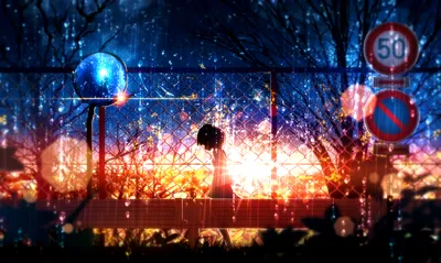 Misty Quad Wallpaper World Wallpaper 4K 3072x1833 2k, Quad, Hd, Anime, Original, Desktop, Wallpaper, Silhouetted, Girl, Night, Sunrise, Sunlight, White, Ultrawide, QHD