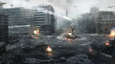 Definition Call Duty Modern Warfare World Wallpaper 4K 1920x1080 A, High-definition, Wallpaper, From, Call, Of, Duty, Modern, Warfare, Depicting, War-torn, White, Ultrawide, Full HD