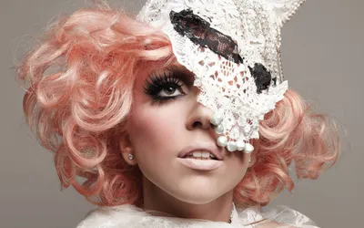 Calm Lady Wallpaper Abstract Wallpaper 4K 1680x1050 Hd, Pc, Desktop, Wallpaper, Featuring, Lady, Gaga, With, Pink, Curly, Hair, Lace, White, Gray, Ultrawide