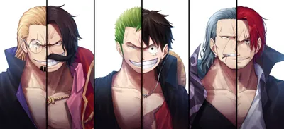 Vibrant Iconic Characters Minimal Wallpaper 4K 4096x1877 A, Vibrant, Hd, Wallpaper, Featuring, Iconic, Characters, From, Anime, One, Piece, Displaying, White, Gray, Ultrawide, 4K