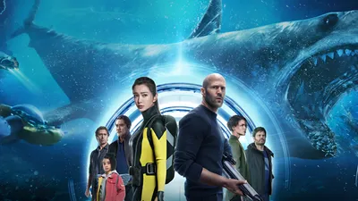 Meg Trench Jason Statham Abstract Wallpaper 4K 1920x1080 Hd, Wallpaper, Of, Meg, 2, The, Trench, Featuring, Jason, Statham, Cast, Giant, Pink, Green, Ultrawide, Full HD