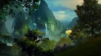 Fantasy Nature Wallpapersafari Fantasy Wallpaper 4K 1920x1080 Gray