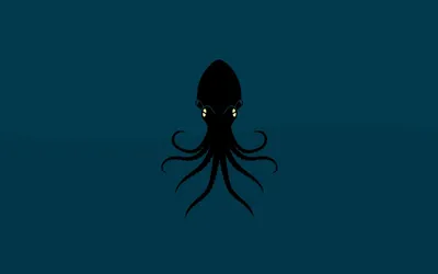 Bold Artistic Wallpaper Minimal Wallpaper 4K 2560x1600 Artistic, Hd, Pc, Desktop, Wallpaper, Featuring, A, Minimalist, Black, Squid, Glowing, Eyes, Ultrawide, QHD