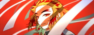 Bright Kyojuro Wallpaper Abstract Wallpaper 4K 2840x1080 Kyojuro, Rengoku, Anime, Demon, Slayer, Kimetsu, No, Yaiba, Desktop, White, Orange, Purple, Ultrawide, QHD