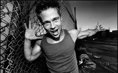 Moody American Wallpaper Abstract Wallpaper 4K 2880x1800 American, Actor, Brad, Pitt, Movie, Fight, Club, Hd, Desktop, Gray, White, Ultrawide, QHD