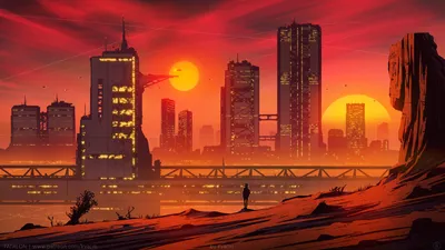 Serene General Wallpaper Abstract Wallpaper 4K 1440x810 Wallpaper, General, 1440x810, Orange, Red, Ultrawide