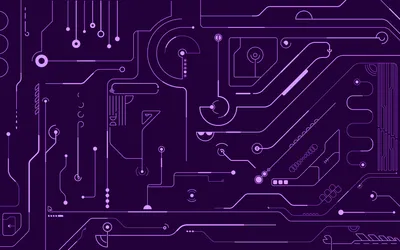 Dark Detailed Wallpaper Technology Wallpaper 4K 1920x1200 Hd, Pc, Desktop, Wallpaper, Featuring, A, Detailed, Purple, Circuit, Board, Design, Representing, Green, Brown, Ultrawide, Full HD