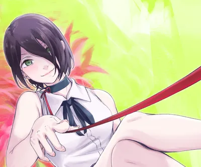 Dark Reze Wallpaper Abstract Wallpaper 4K 2646x2202 Hd, Pc, Desktop, Wallpaper, Featuring, Reze, From, The, Anime, Chainsaw, Man, Showcasing, White, Pink, Square, QHD