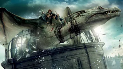Dramatic Harry Potter Deathly Fantasy Wallpaper 4K 1920x1080 A, Dramatic, Scene, From, Harry, Potter, And, The, Deathly, Hallows, Part, Featuring, Gray, Ultrawide, Full HD