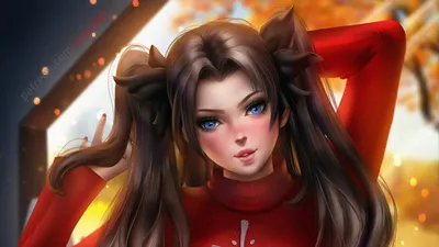 Rin Tohsaka Fate Stay Black/Dark Wallpaper 4K 2000x1125 Hd, Pc, Wallpaper, Of, Rin, Tohsaka, Fate/stay, Night, Fate, Stay, Anime, White, Ultrawide, Full HD
