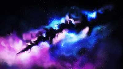 Vibrant Cosmic Swirling Purple Space Wallpaper 4K 5121x2881 A, Vibrant, Hd, Wallpaper:, Featuring, Cosmic, Scene, Showcasing, Swirling, Clouds, Purple, Blue, White, Brown, Red, Ultrawide, 4k