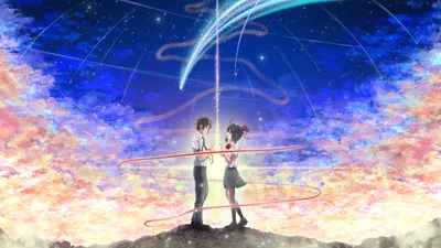 Golden Taki Wallpaper Abstract Wallpaper 4K 3543x1993 Hd, Desktop, Wallpaper, Of, Taki, Tachibana, And, Mitsuha, Miyamizu, Anime, Your, Name, Brown, White, Ultrawide, QHD