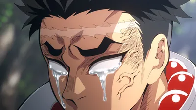 Gyomei Himejima Stone Abstract Wallpaper 4K 1920x1080 Hd, Pc, Desktop, Wallpaper, Featuring, Gyomei, Himejima, The, Stone, Hashira, Anime, Demon, Brown, White, Ultrawide, Full HD