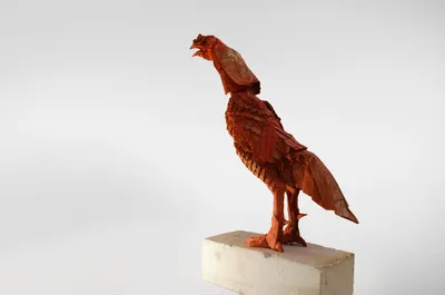 Chicken Man Origami Abstract Wallpaper 4K 4928x3264 Chicken, Man, Made, Origami, Hd, Desktop, Wallpaper, White, Ultrawide, 4k