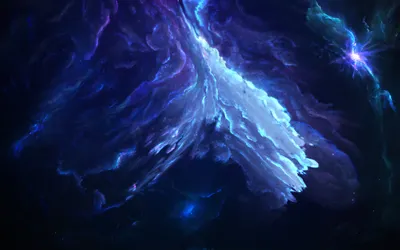 Moody Vibrant Wallpaper Space Wallpaper 4K 5120x3200 A, Stunning, Hd, Wallpaper:, Featuring, Vibrant, Sci-fi, Nebula, Deep, Blues, Purples, Evoking, Brown, Ultrawide, 4k