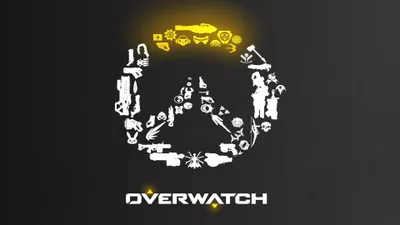 Epic Overwatch Wallpaper Black/Dark Wallpaper 4K 3840x2160 4k, Ultra, Hd, Overwatch, Pc, Desktop, Wallpaper, Features, Iconic, Logo, Composed, Various, White, Gray, Ultrawide