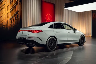 Sleek White Benz Cla Abstract Wallpaper 4K 4961x3307 A, Sleek, White, Mercedes-benz, Cla, Parked, In, Stylish, Setting, Showcasing, Modern, Design, Gray, Ultrawide, 4K