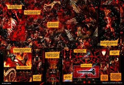Vibrant Comic Wallpaper Abstract Wallpaper 4K 2560x1755 Comic, Requiem, Chevalier, Vampire, Hd, Desktop, Wallpaper, Orange, Brown, Landscape, QHD