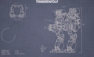 Bright Blueprint Wallpaper Technology Wallpaper 4K 1920x1170 Blueprint-style, Digital, Painting, Illustration, Of, A, Timberwolf, Mech, Blue, Grid, Artwork, Landscape, Gray, Ultrawide, Full HD