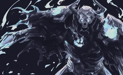 Blue Kaiju Abstract Abstract Wallpaper 4K 1920x1165 Blue-kaiju, Gray, Brown, Ultrawide, Full HD