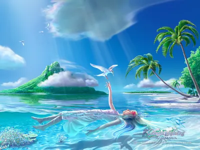 Vivid Fantasy Wallpaper Nature Wallpaper 4K 1600x1200 A, Fantasy, Hd, Desktop, Wallpaper:, Featuring, Woman, Floating, Serene, Beach, Setting, Reaching, Gray, Red, Landscape