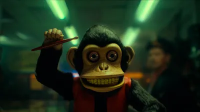 Vibrant Playful Monkey Abstract Wallpaper 4K 2096x1179 A, Vibrant, Hd, Wallpaper, Featuring, Playful, Monkey, Character, Movie, (2025), Set, Against, White, Ultrawide, Full HD