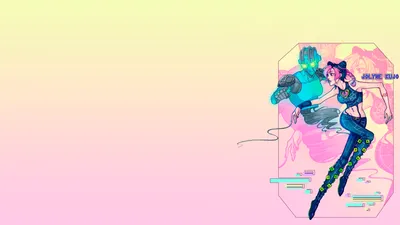 Jolyne Cujoh Anime Gradients Wallpaper 4K 1920x1080 Hd, Pc, Desktop, Wallpaper, Featuring, Jolyne, Cujoh, From, Anime, Jojo, 039, Bizarre, White, Ultrawide, Full HD