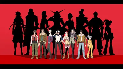 Sleek Anime Wallpaper Abstract Wallpaper 4K 1600x900 Anime, 1600x900, Red, Ultrawide