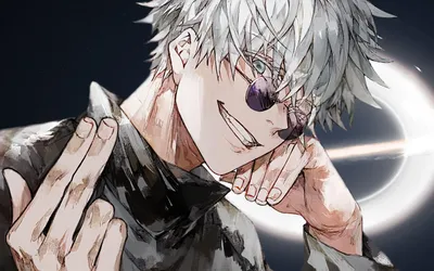 Satoru Gojo Anime Jujutsu Black/Dark Wallpaper 4K 2880x1800 Hd, Desktop, Wallpaper, Of, Satoru, Gojo, From, The, Anime, Jujutsu, Kaisen, Featuring, Gray, Ultrawide, QHD