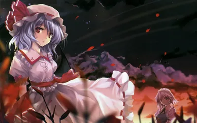 Sleek Remilia Wallpaper Abstract Wallpaper 4K 1920x1200 Remilia, Scarlet, Anime, (touhou), Hd, Desktop, Wallpaper:, White, Ultrawide, Full HD