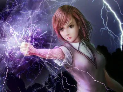 Crisp Character Wallpaper Fantasy Wallpaper 4K 1920x1440 Hd, Desktop, Wallpaper, Of, A, Character, From, The, Anime, Certain, Magical, Index, Brown, Gray, Landscape, Full HD