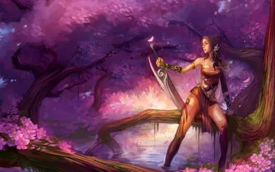 Bold Woman Wallpaper Wallpaper 4K, Fantasy category
