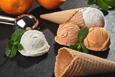 Epic Waffle Wallpaper Abstract Wallpaper 4K 5616x3744 Waffle, Cone, Food, Ice, Cream, Hd, Desktop, Wallpaper, White, Gray, Orange, Landscape, 4K