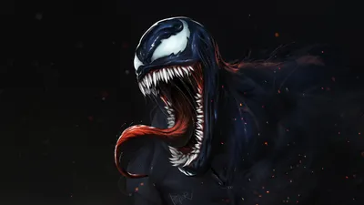 Venom Movie His Menacing Black/Dark Wallpaper 4K 1920x1080 Hd, Pc, Desktop, Wallpaper, Featuring, Venom, From, The, Movie, Showcasing, His, Menacing, Brown, White, Ultrawide, Full HD