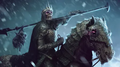 Dark Dark Wallpaper Animals Wallpaper 4K 1920x1080 Dark, Armored, Warrior, With, A, Glowing, Crown, Rides, Skeletal, Horse, Through, Storm, Brown, Gray, Ultrawide, Full HD