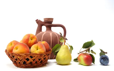 Radiant Still Wallpaper Abstract Wallpaper 4K 2560x1600 Hd, Pc, Desktop, Wallpaper, Featuring, A, Still, Life, Fresh, Peaches, Basket, Pear, White, Ultrawide, QHD